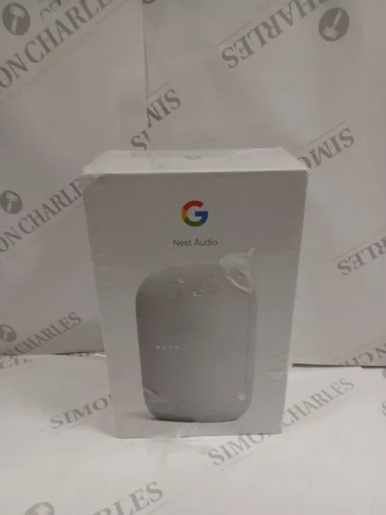 BOXED SEALED GOOGLE NEST AUDIO SPEAKER IN CHALK 