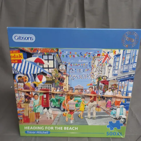 GIBSONS HEADING FOR THE BEACH JIGSAW PUZZLE