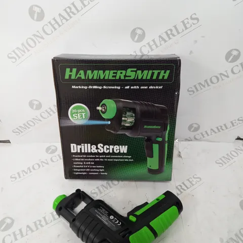 HAMMERSMITH DRILL & SCREW ELECTRIC DRILL DRIVER 