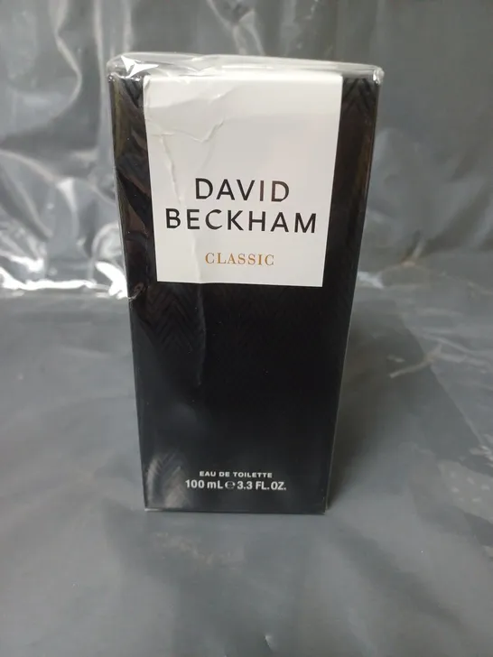 SEALED DAVID BECKHAM CLASSIC EAU DE TOILETTE 100ML