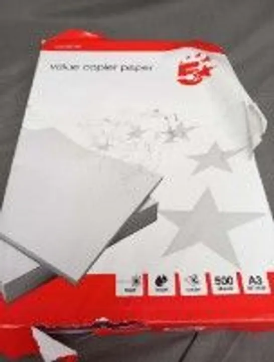 REAM OF 5STAR VALUE COPIER PAPER A3