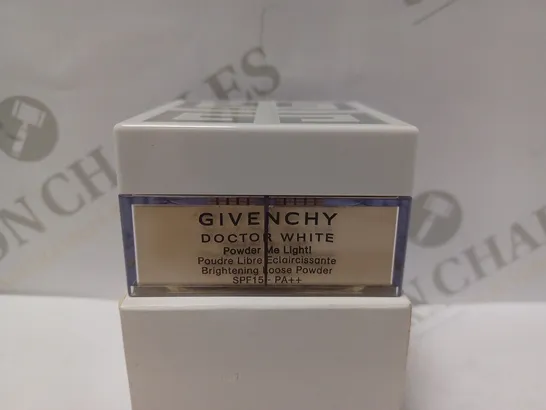 GIVENCHY DOCTOR WHITE POWDER ME LIGHT! BRIGHTENING LOOSE POWDER SPF15 20G TESTER 