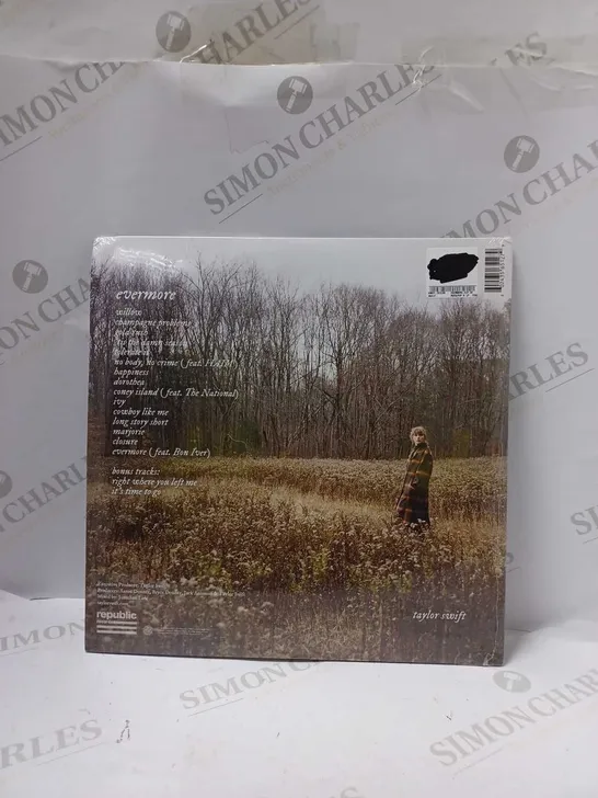 SEALED TAYLOR SWIFT – EVERMORE 2021 OPAQUE GREEN VINYL