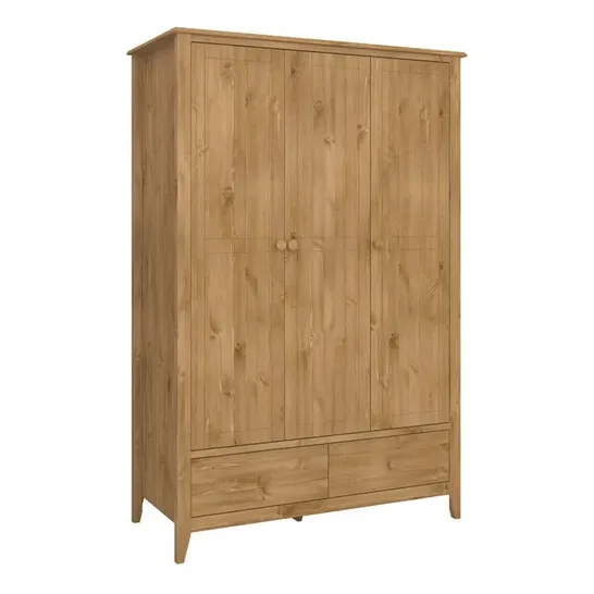 BOXED ABERLARD 3 DOOR WARDROBE (3 BOXES)