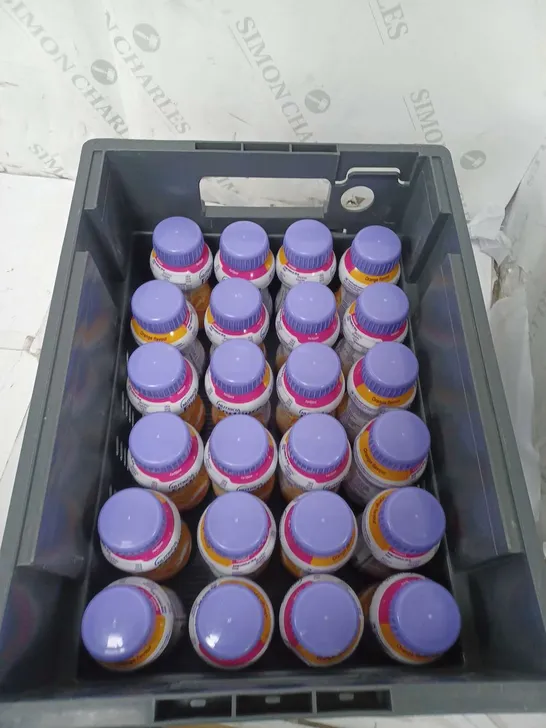 APPROXIMATELY 16 FLAVOURED NUTRICIA FORTIJUICE ORANGE DRINKS 