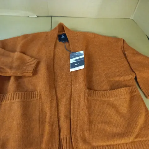 FINISTERRE EYRE CARDIGAN IN COPPER - S/M