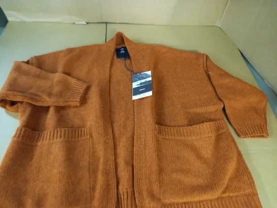 FINISTERRE EYRE CARDIGAN IN COPPER - S/M