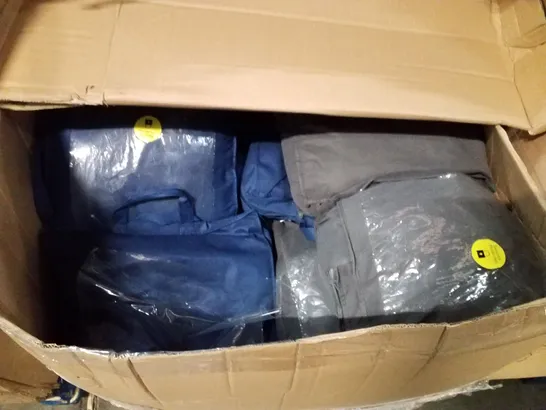 PALLET CONTAINING GREY & BLUE WEIGHTED BLANKETS 