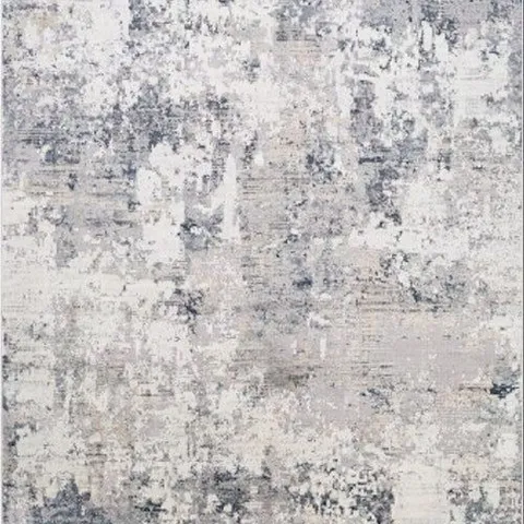 BRAND NEW & BAGGED SURYA NORLAND LIGHT GREY AREA RUG // SIZE: 152 X 220 CM