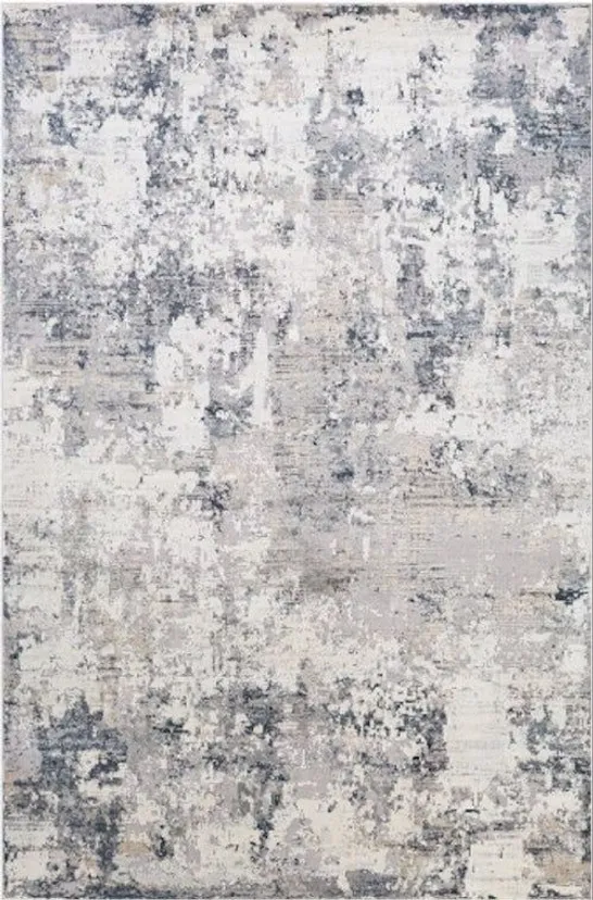 BRAND NEW & BAGGED SURYA NORLAND LIGHT GREY AREA RUG // SIZE: 152 X 220 CM