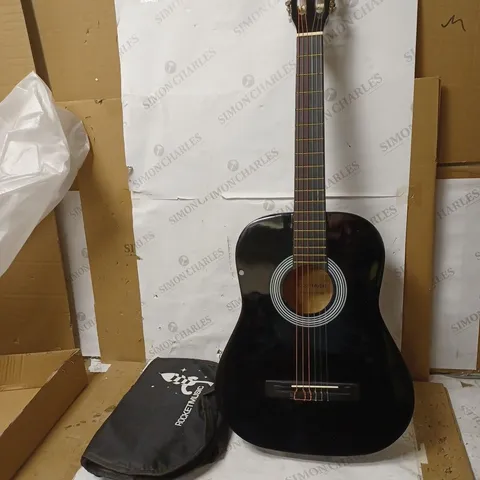 3RD AVENUE XF 3/4 SIZE JUNIOR KIDS CLASSICAL SPANISH ACOUSTIC GUITAR – BLACK