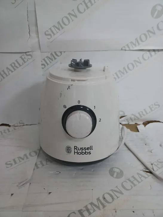 RUSSELL HOBBS WHITE ELECTRIC BLENDER