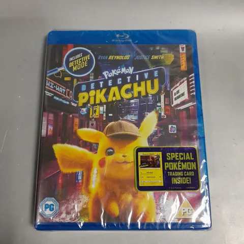 SEALED POKEMON DETECTIVE PIKACHU BLU-RAY 