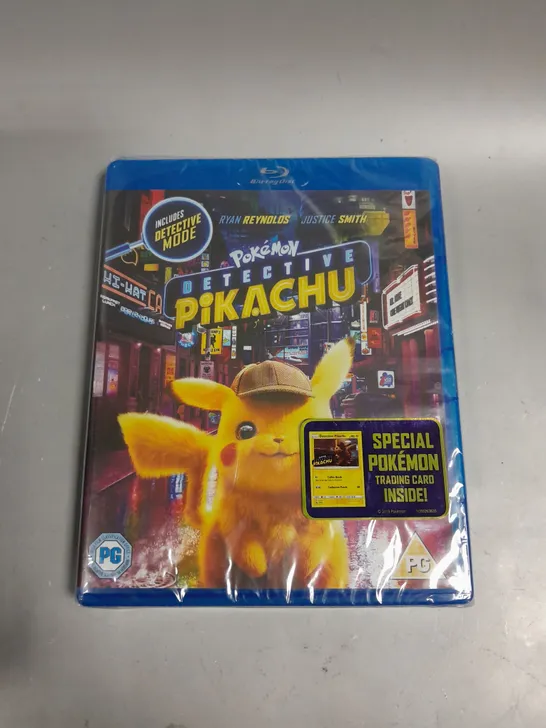 SEALED POKEMON DETECTIVE PIKACHU BLU-RAY 