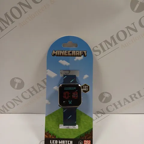 BOXED MINECRAFT LED WATCH. 