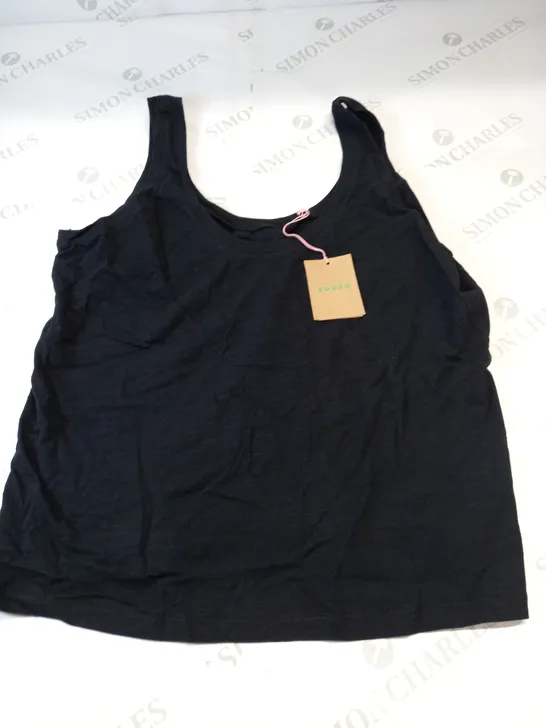 BODEN LOUNGE TOP IN BLACK SIZE MEDIUM