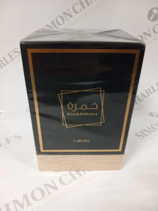 BOXED AND SEALED KHAMRAH LATTAFA EAU DE PARFUM 100ML