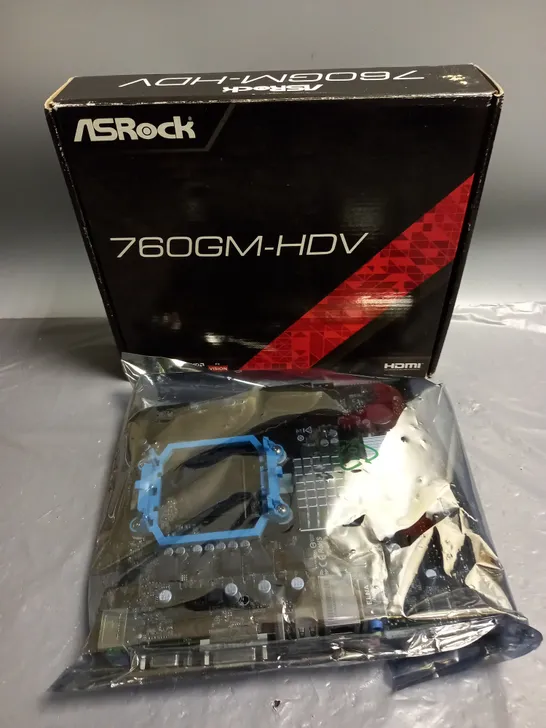 BOXED ASROCK 760GM-HDV MOTHERBOARD 