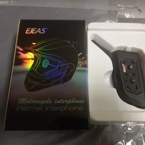 BOXED EJEAS MOTORCYCLE INTERPHONE HELMET HEADPHONE