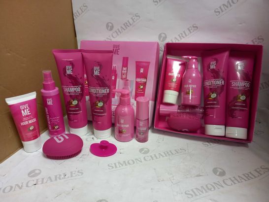 LOT OF 2 GIVE ME HAIRCARE GIFT SETS