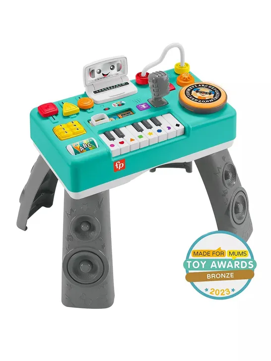 FISCHER PRICE MIX & LEARN DJ TABLE MUSICAL ACTIVITY TOY RRP £54.99