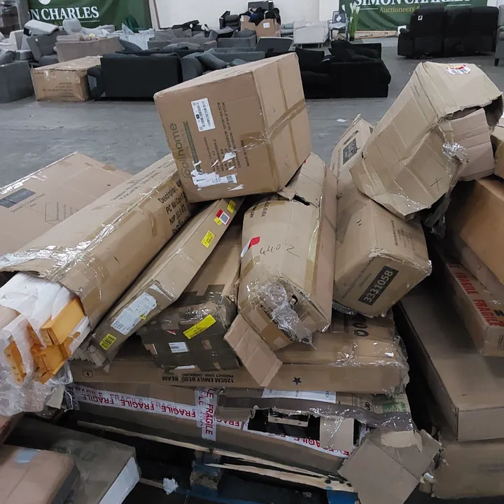 BOXED FURNITURE AND FURNITURE PARTS 4566937Simon Charles Auctioneers