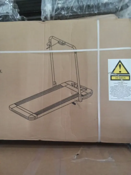 BOXED LINEAR PREMIUM FOLDABLE WALKING TREADMILL