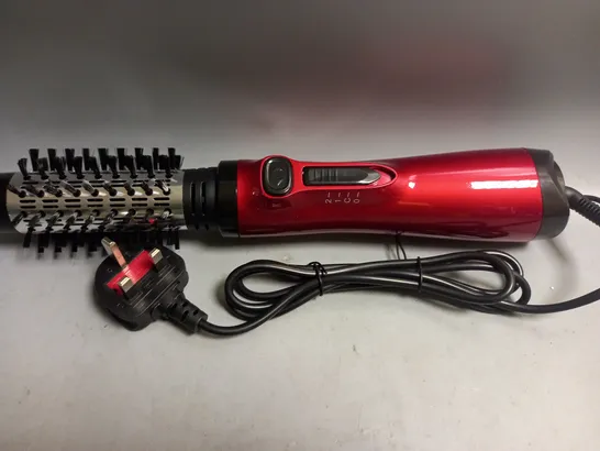 BOXED SHINY & BEAUTY 2-IN-1 PROFESSIONAL HOT AIR STYLER RED