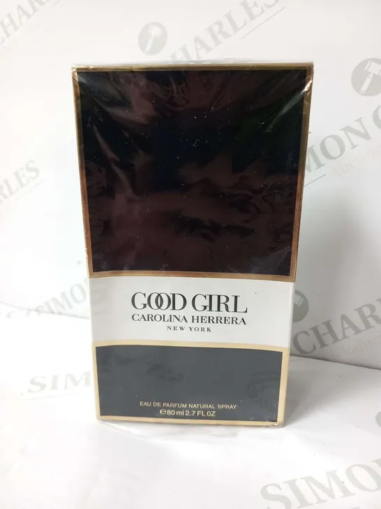 BOXED AND SEALED CAROLINA HERRERA GOOD GIRL EAU DE PARFUM 80ML