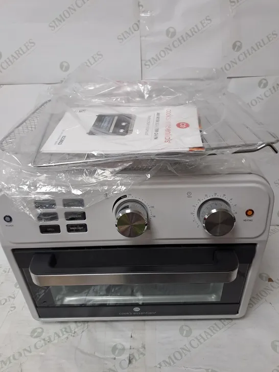 COOK'S ESSENTIAL AIR FRYER OVEN IN COOL GREY