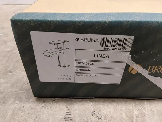 BOXED BRUMA LINEA BASIN MIXER - CHROME