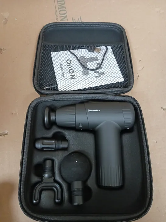 BOXED HOMEDICS NOVO EVERYDAY MINI MASSAGE GUN  RRP £59.99