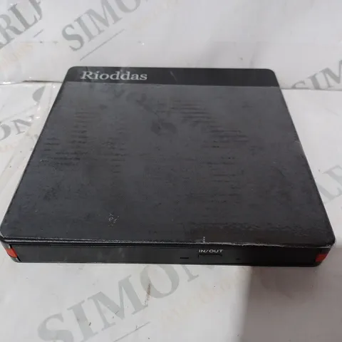 BOXED RIODDAS EXTERNAL DVD/CD DRIVE