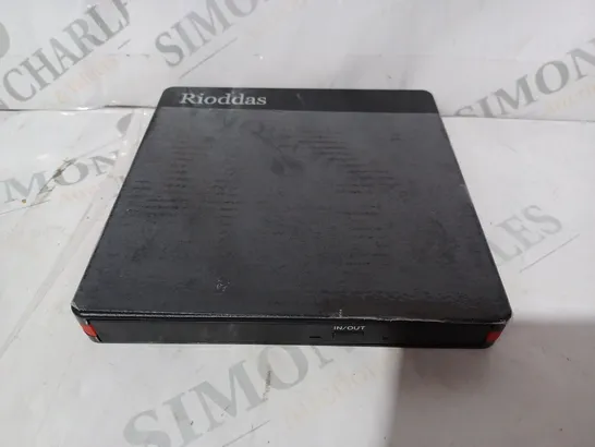 BOXED RIODDAS EXTERNAL DVD/CD DRIVE