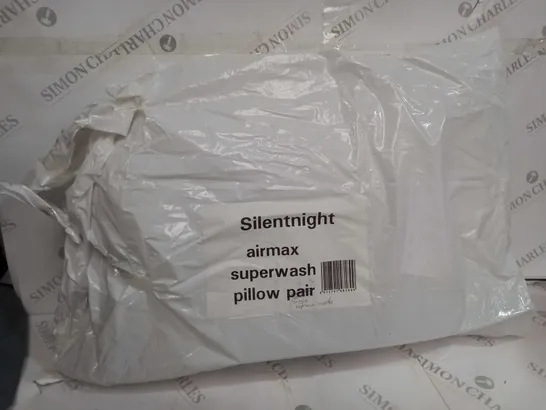 PACKAGED SILENTNIGHT AIRMAX SUPERWASH PILLOW 