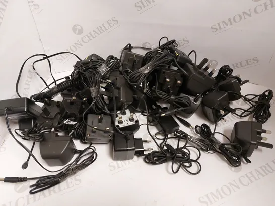 LOT OF 20 MIXED CHARGERS