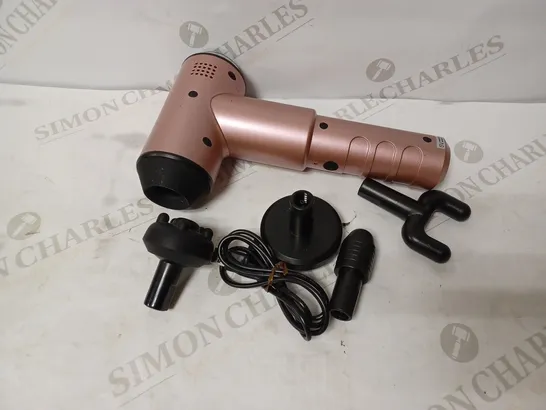 HOMEDICS THERMAL MASSAGE GUN - ROSE GOLD