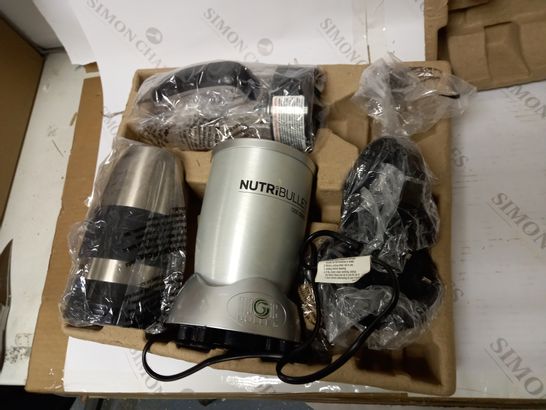 NUTRIBULLET 1200 SERIES SMART TECHNOLOGY HIGH SPEED BLENDER - 1200W SILVER