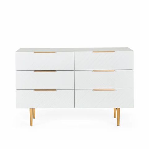 BOXED MAURICE CHEST WHITE