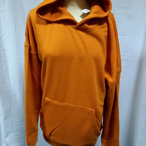 BRAND NEW KOI OVERSIZED HOODIE, PUMPKIN CRAYON - SMALL