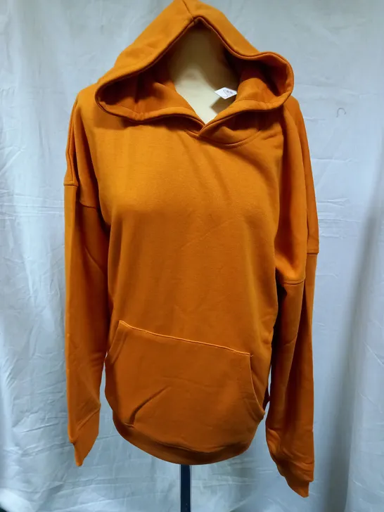 BRAND NEW KOI OVERSIZED HOODIE, PUMPKIN CRAYON - SMALL