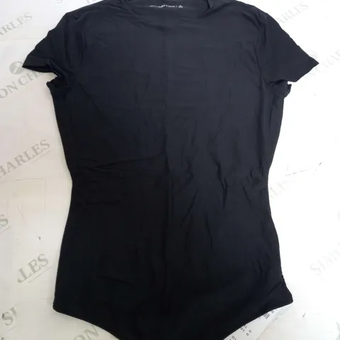 ABERCROMBIE & FITCH BLACK BODY SUIT - SMALL