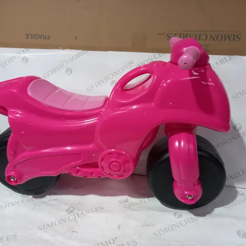 DOLU MOTO PINK UNICORN RIDE ON 