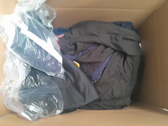 LARGE BOX OF ASSORTED ERREA CLOTHING ITEMS IN VARIOUS SIZES AND COLOURS