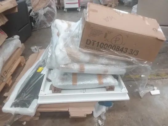 PALLET OF ASSORTED FLAT PACK FURNITURE ITEMS