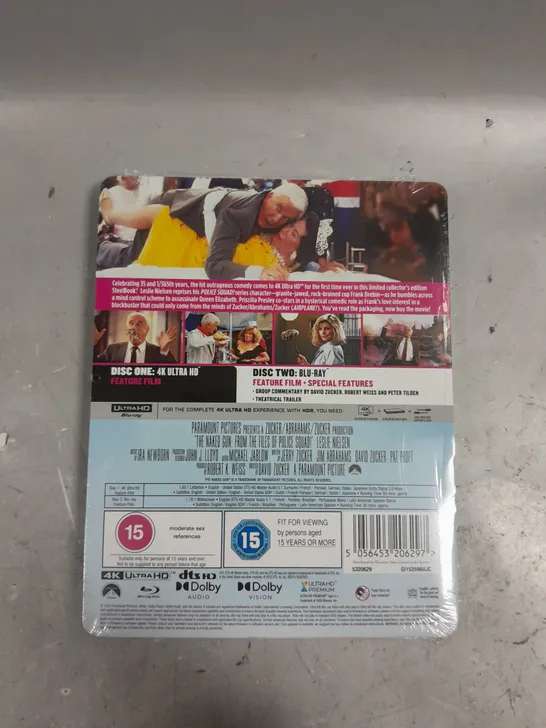 SEALED THE NAKED GUN 35TH ANNIVERSARY LIMITED EDITION BLU-RAY 