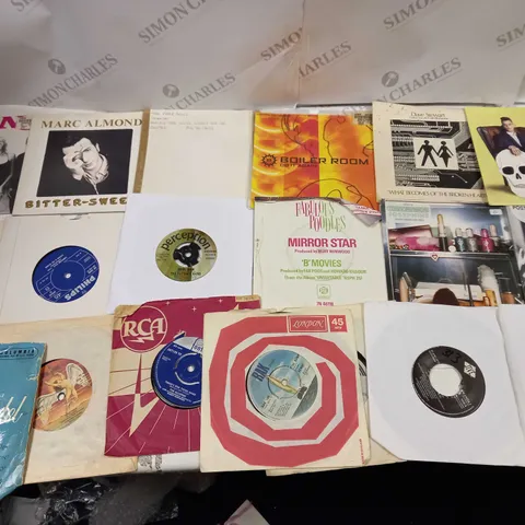 LOT OF 20 ASSORTED VINYL RECORDS TO INCLUDE TERRORVISION, DAVE STEWART AND MARC ALMOND