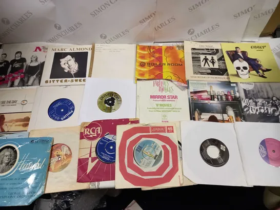 LOT OF 20 ASSORTED VINYL RECORDS TO INCLUDE TERRORVISION, DAVE STEWART AND MARC ALMOND