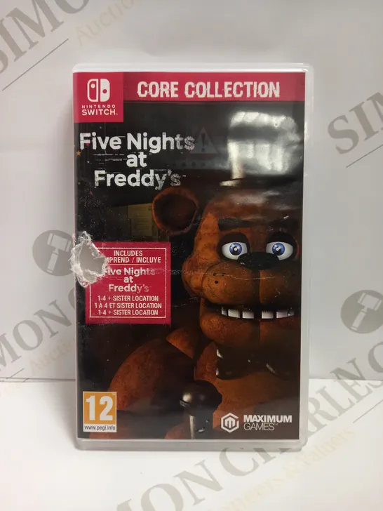 NINTENDO SWITCH FIVE NIGHTS AT FREDDYS CORE COLLECTION GAME