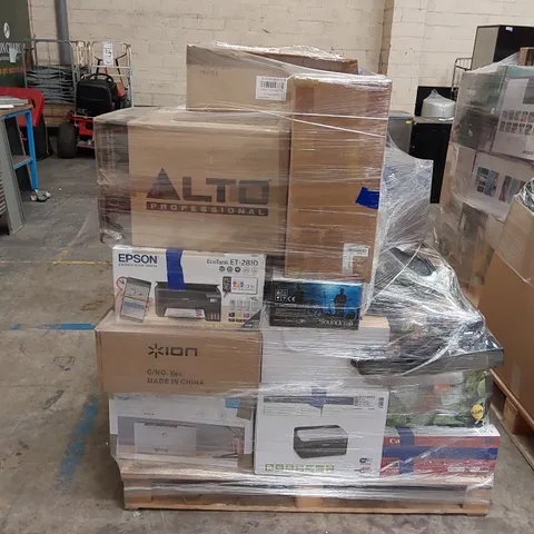 PALLET OF APPROXIMATELY 19 UNPROCESSED RAW RETURN HOUSEHOLD AND ELECTRICAL GOODS TO INCLUDE;